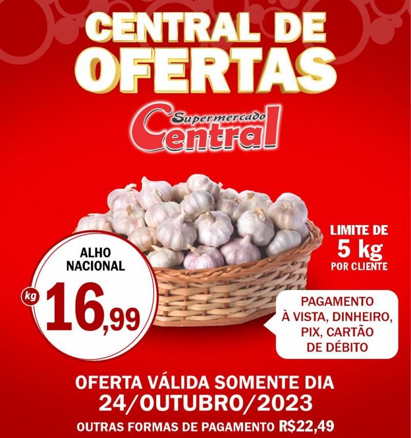 Promoção Supermercado Central, em Rolim de Moura Promoção Supermercado Central, em Rolim de Moura