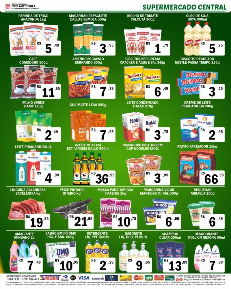 Promoção Supermercado Central, em Rolim de Moura Promoção Supermercado Central, em Rolim de Moura
