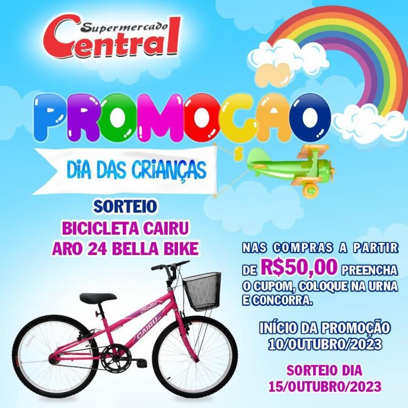 Semana das crianças do Supermercado Central de Rolim de Moura; confira as ofertas Semana das crianças do Supermercado Central de Rolim de Moura; confira as ofertas