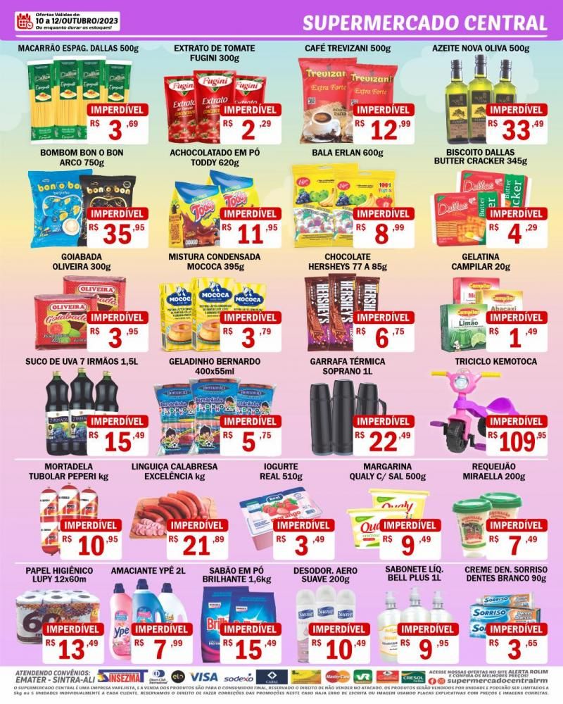 Semana das crianças do Supermercado Central de Rolim de Moura; confira as ofertas Semana das crianças do Supermercado Central de Rolim de Moura; confira as ofertas