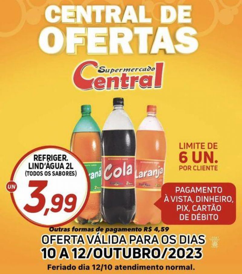 Semana das crianças do Supermercado Central de Rolim de Moura; confira as ofertas Semana das crianças do Supermercado Central de Rolim de Moura; confira as ofertas