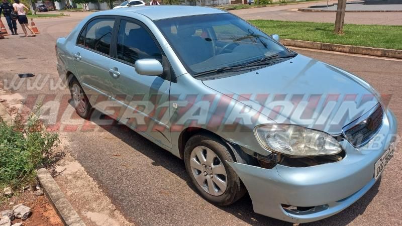 Acidente envolvendo carro e moto deixou mulher ferida nesta quinta-feira, em Rolim de Moura Acidente envolvendo carro e moto deixou mulher ferida nesta quinta-feira, em Rolim de Moura