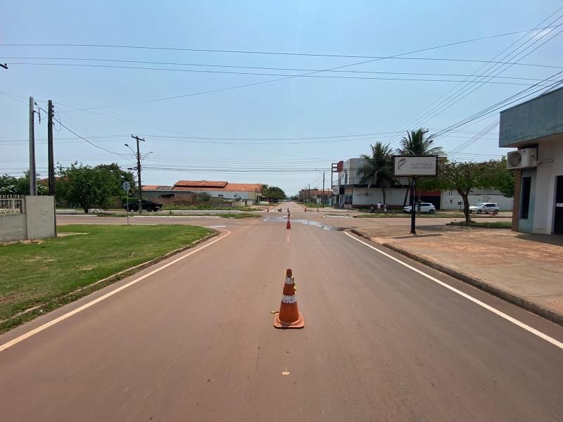 Após vários acidentes de trânsito no local, Barão de Melgaço passa ser preferencial no cruzamento com a Avenida Cuiabá, em Rolim de Moura Após vários acidentes de trânsito no local, Barão de Melgaço passa ser preferencial no cruzamento com a Avenida Cuiabá, em Rolim de Moura