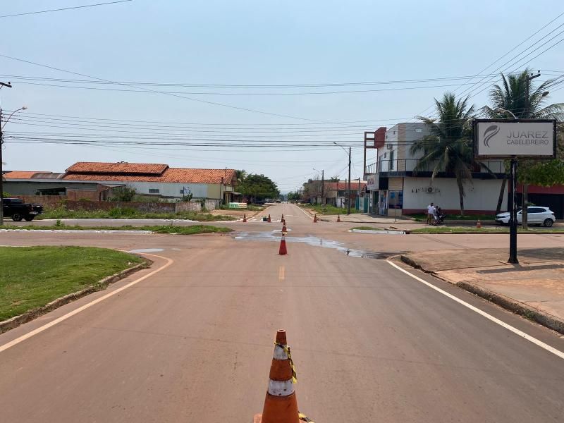 Após vários acidentes de trânsito no local, Barão de Melgaço passa ser preferencial no cruzamento com a Avenida Cuiabá, em Rolim de Moura Após vários acidentes de trânsito no local, Barão de Melgaço passa ser preferencial no cruzamento com a Avenida Cuiabá, em Rolim de Moura