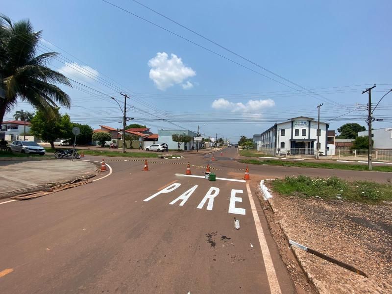 Após vários acidentes de trânsito no local, Barão de Melgaço passa ser preferencial no cruzamento com a Avenida Cuiabá, em Rolim de Moura Após vários acidentes de trânsito no local, Barão de Melgaço passa ser preferencial no cruzamento com a Avenida Cuiabá, em Rolim de Moura