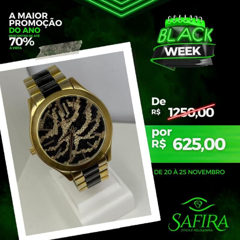 Chegou o BLACK WEEK SAFIRA, com descontos de até 70% Chegou o BLACK WEEK SAFIRA, com descontos de até 70%