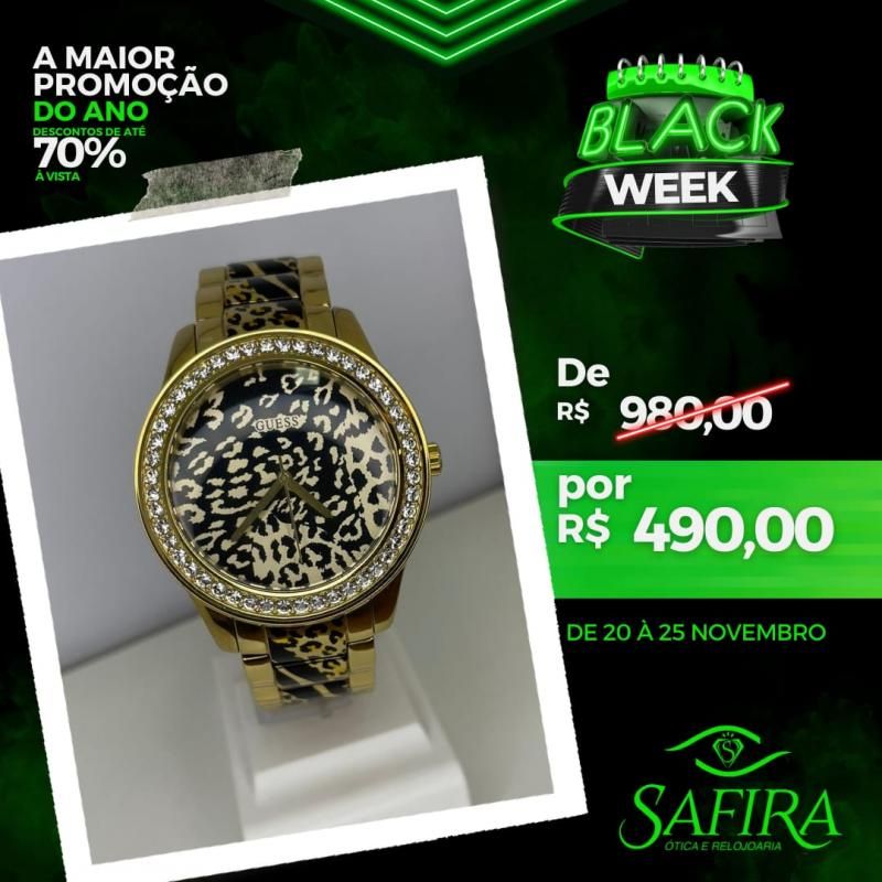 Chegou o BLACK WEEK SAFIRA, com descontos de até 70% Chegou o BLACK WEEK SAFIRA, com descontos de até 70%
