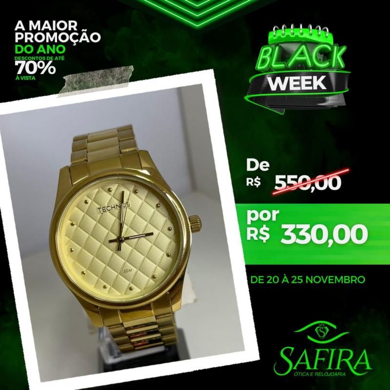 Chegou o BLACK WEEK SAFIRA, com descontos de até 70% Chegou o BLACK WEEK SAFIRA, com descontos de até 70%