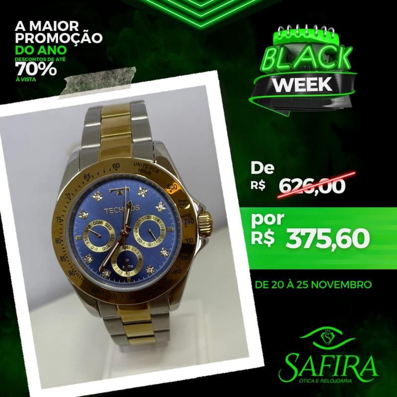 Chegou o BLACK WEEK SAFIRA, com descontos de até 70% Chegou o BLACK WEEK SAFIRA, com descontos de até 70%