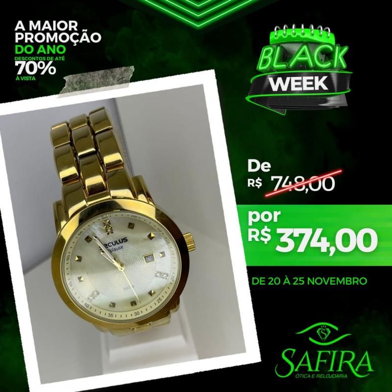 Chegou o BLACK WEEK SAFIRA, com descontos de até 70% Chegou o BLACK WEEK SAFIRA, com descontos de até 70%