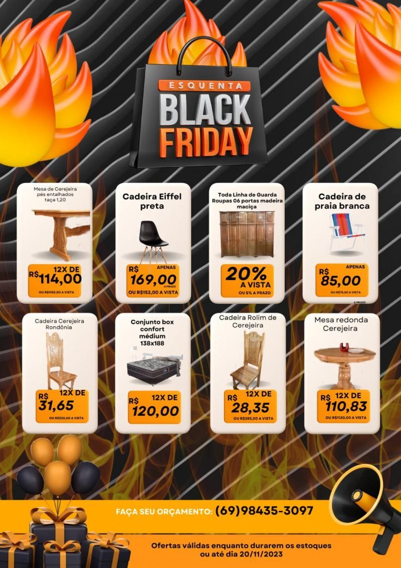 Grandes ofertas no Esquenta Black Friday na Nippon Móveis em Rolim de Moura Grandes ofertas no Esquenta Black Friday na Nippon Móveis em Rolim de Moura