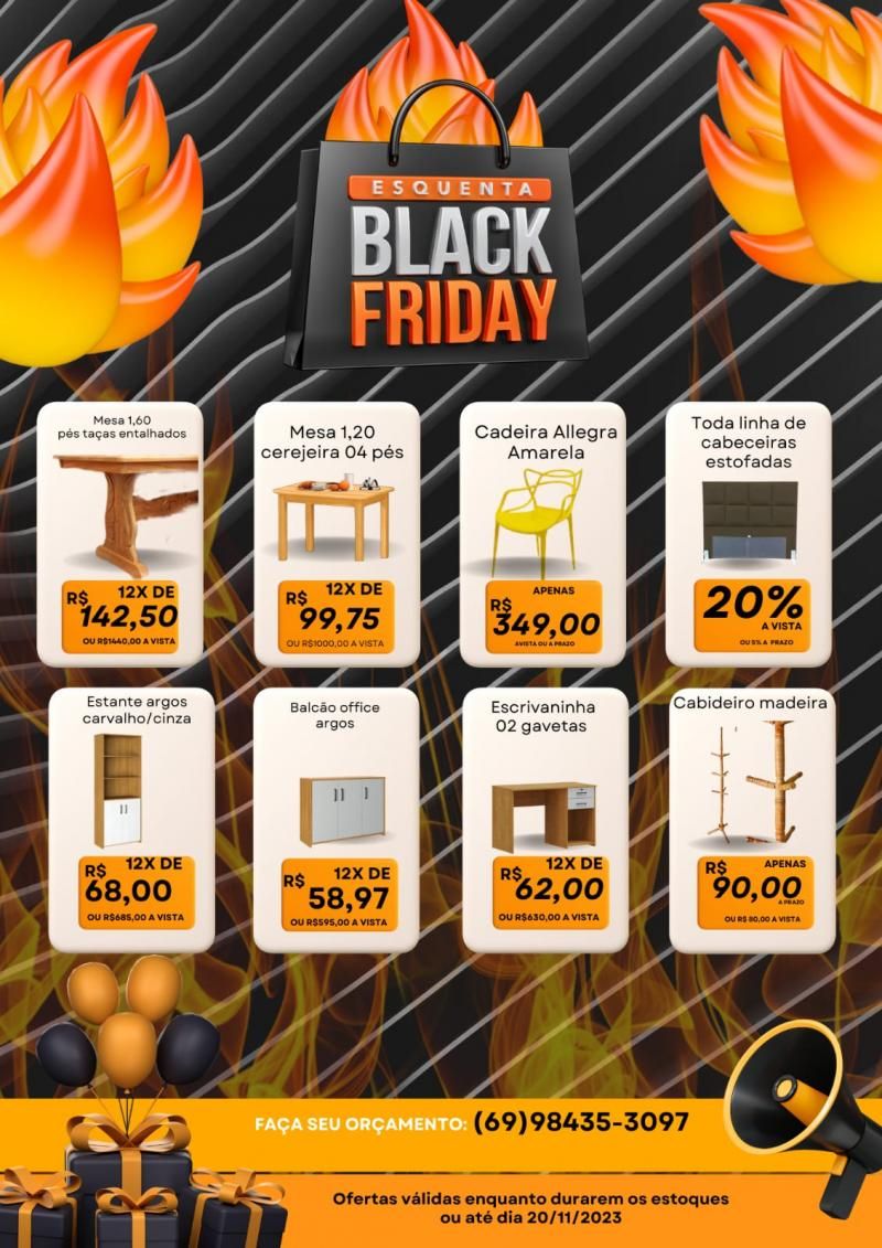 Grandes ofertas no Esquenta Black Friday na Nippon Móveis em Rolim de Moura Grandes ofertas no Esquenta Black Friday na Nippon Móveis em Rolim de Moura