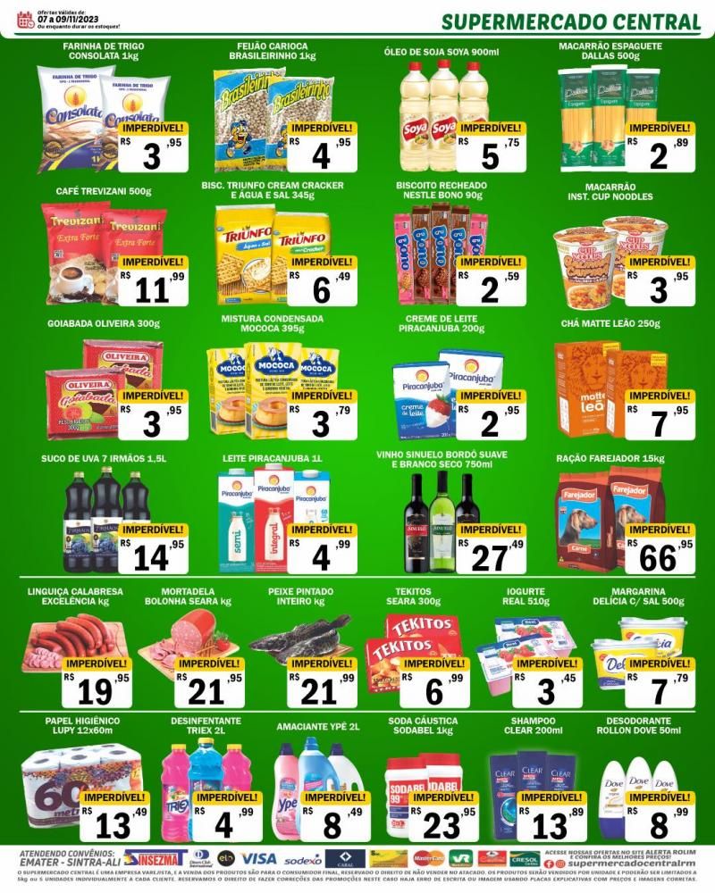 Promoção Supermercado Central, em Rolim de Moura Promoção Supermercado Central, em Rolim de Moura