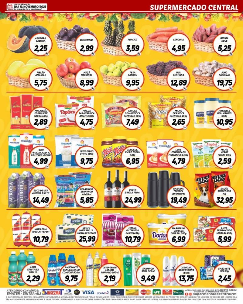 Promoção Supermercado Central, em Rolim de Moura Promoção Supermercado Central, em Rolim de Moura