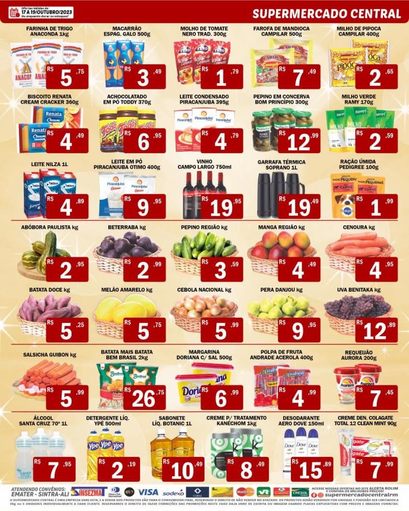 Promoção Supermercado Central, em Rolim de Moura Promoção Supermercado Central, em Rolim de Moura