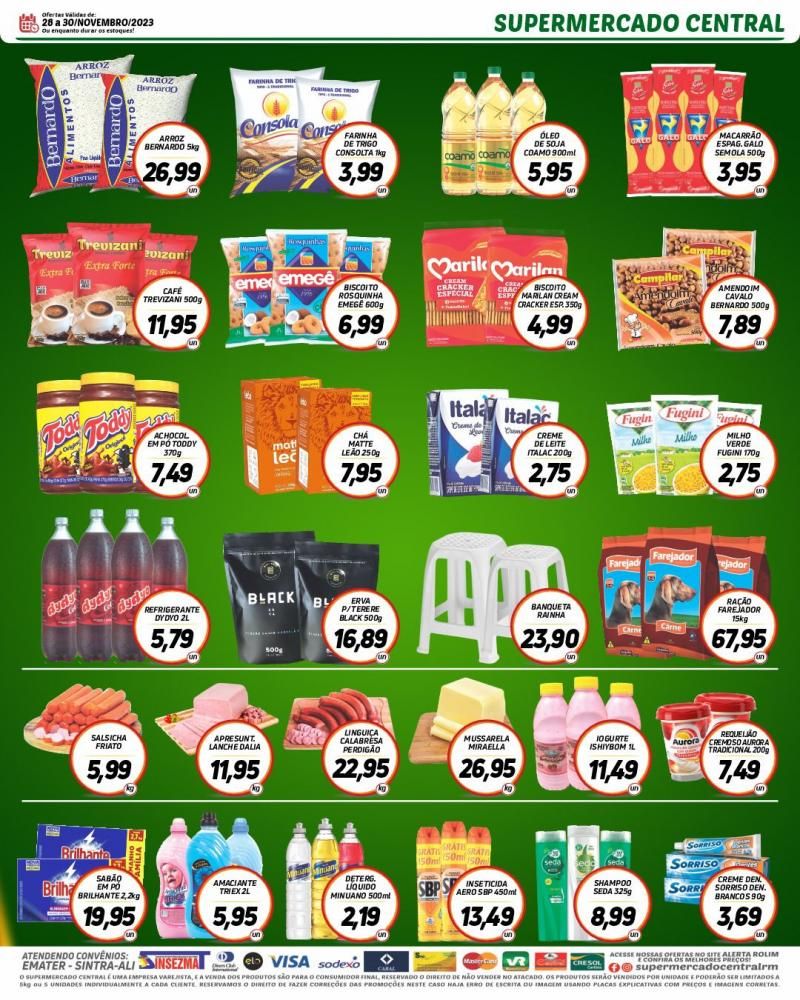 Promoção Supermercado Central, em Rolim de Moura Promoção Supermercado Central, em Rolim de Moura