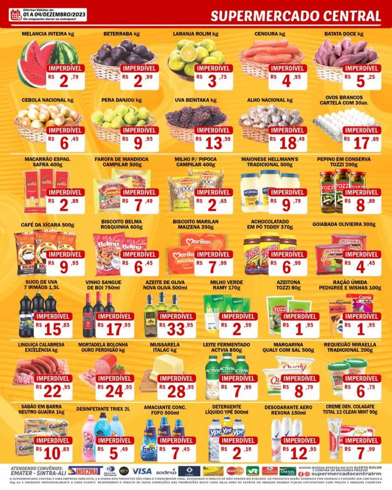 Promoção Supermercado Central, em Rolim de Moura Promoção Supermercado Central, em Rolim de Moura