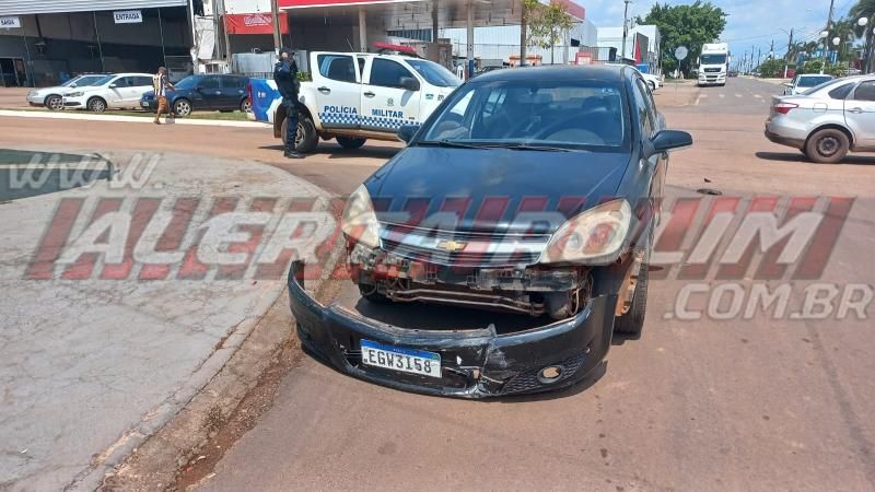 Segundo acidente de trânsito do dia deixou mulher ferida, em Rolim de Moura Segundo acidente de trânsito do dia deixou mulher ferida, em Rolim de Moura
