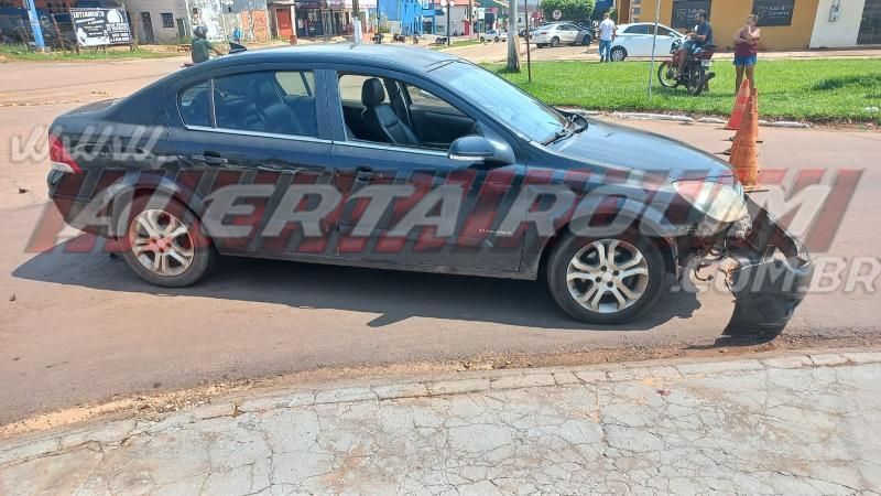Segundo acidente de trânsito do dia deixou mulher ferida, em Rolim de Moura Segundo acidente de trânsito do dia deixou mulher ferida, em Rolim de Moura