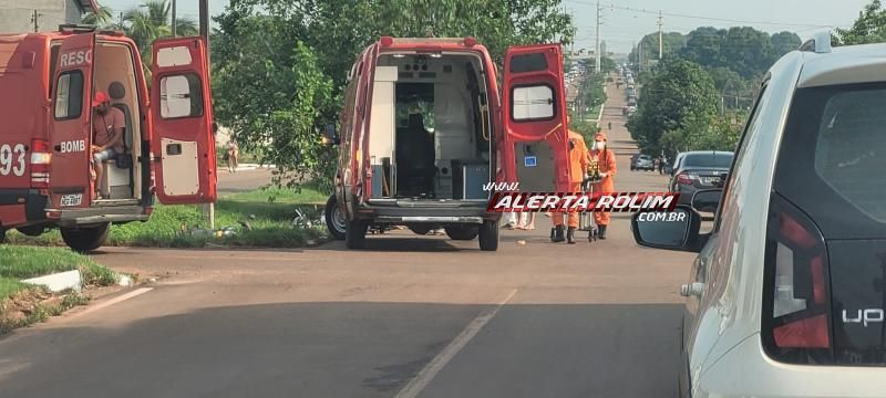Acidente de trânsito com três vítimas foi registrado nesta manhã em Rolim de Moura Acidente de trânsito com três vítimas foi registrado nesta manhã em Rolim de Moura
