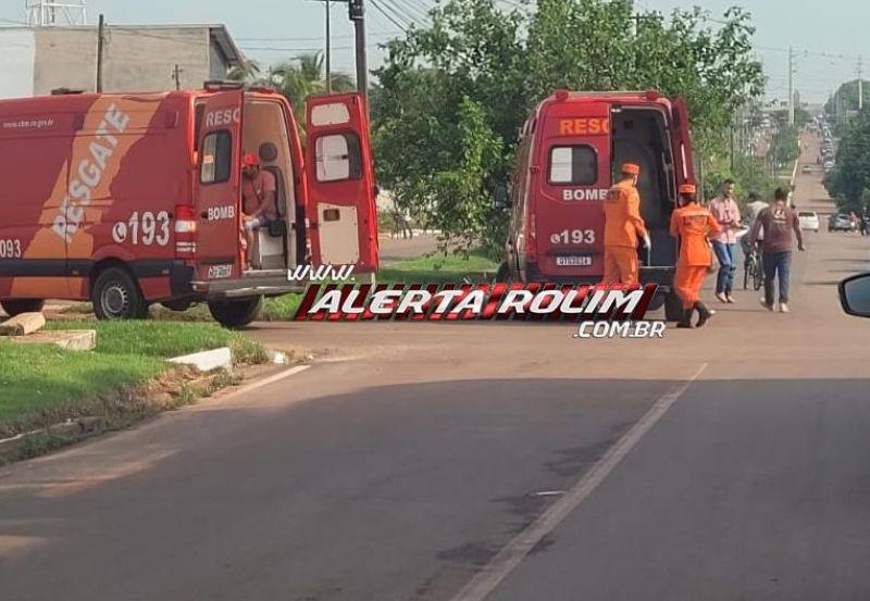 Acidente de trânsito com três vítimas foi registrado nesta manhã em Rolim de Moura Acidente de trânsito com três vítimas foi registrado nesta manhã em Rolim de Moura