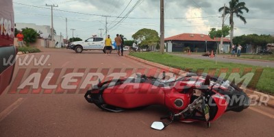 Dois acidentes foram registrados no domingo em Rolim de Moura; em um deles um dos envolvidos abandonou a moto e se evadiu 