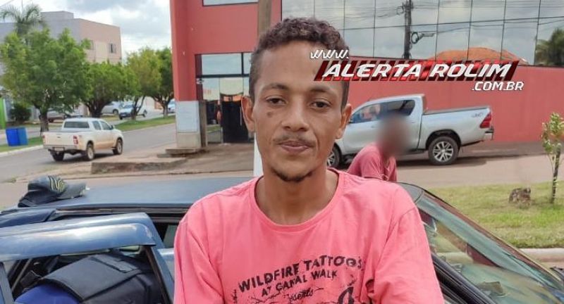 Acusado de roubo em Vilhena, com pena de quase 18 anos de prisão foi preso pela Polícia Militar em Rolim de Moura Acusado de roubo em Vilhena, com pena de quase 18 anos de prisão foi preso pela Polícia Militar em Rolim de Moura