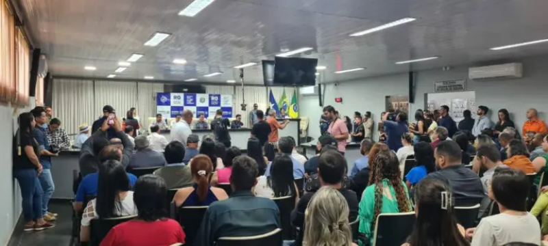 Governador Marcos Rocha e Luana Rocha anunciaram Programa Prato Fácil para Rolim de Moura Governador Marcos Rocha e Luana Rocha anunciaram Programa Prato Fácil para Rolim de Moura
