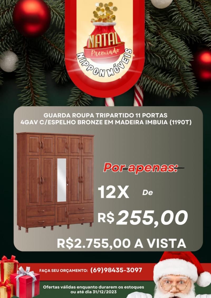 Natal Premiado Nippon Móveis Natal Premiado Nippon Móveis