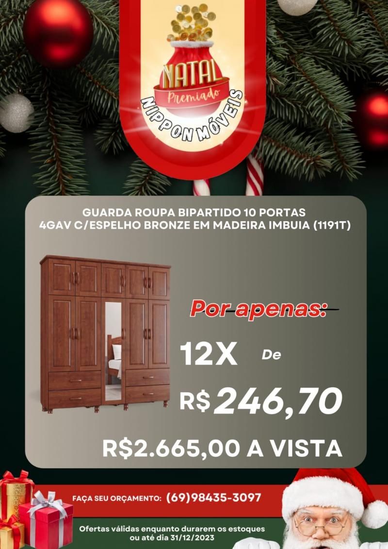 Natal Premiado Nippon Móveis Natal Premiado Nippon Móveis