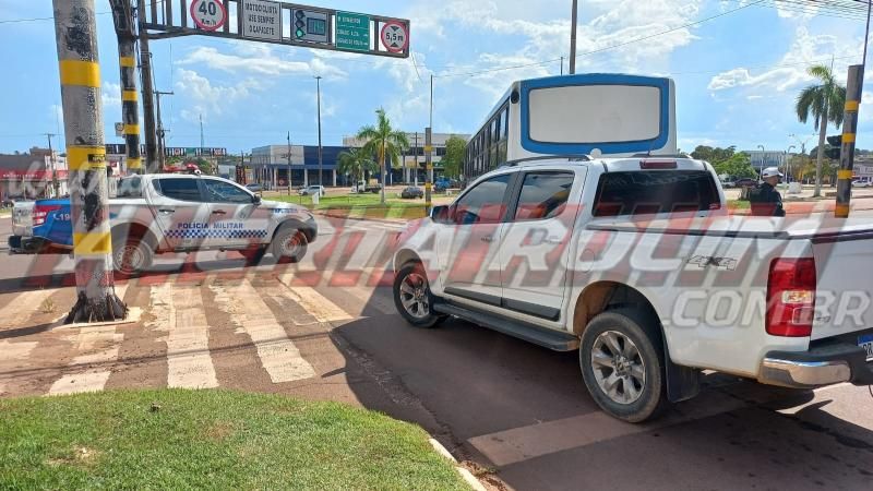 PM registrou terceiro acidente de trânsito desta segunda-feira, em Rolim de Moura PM registrou terceiro acidente de trânsito desta segunda-feira, em Rolim de Moura