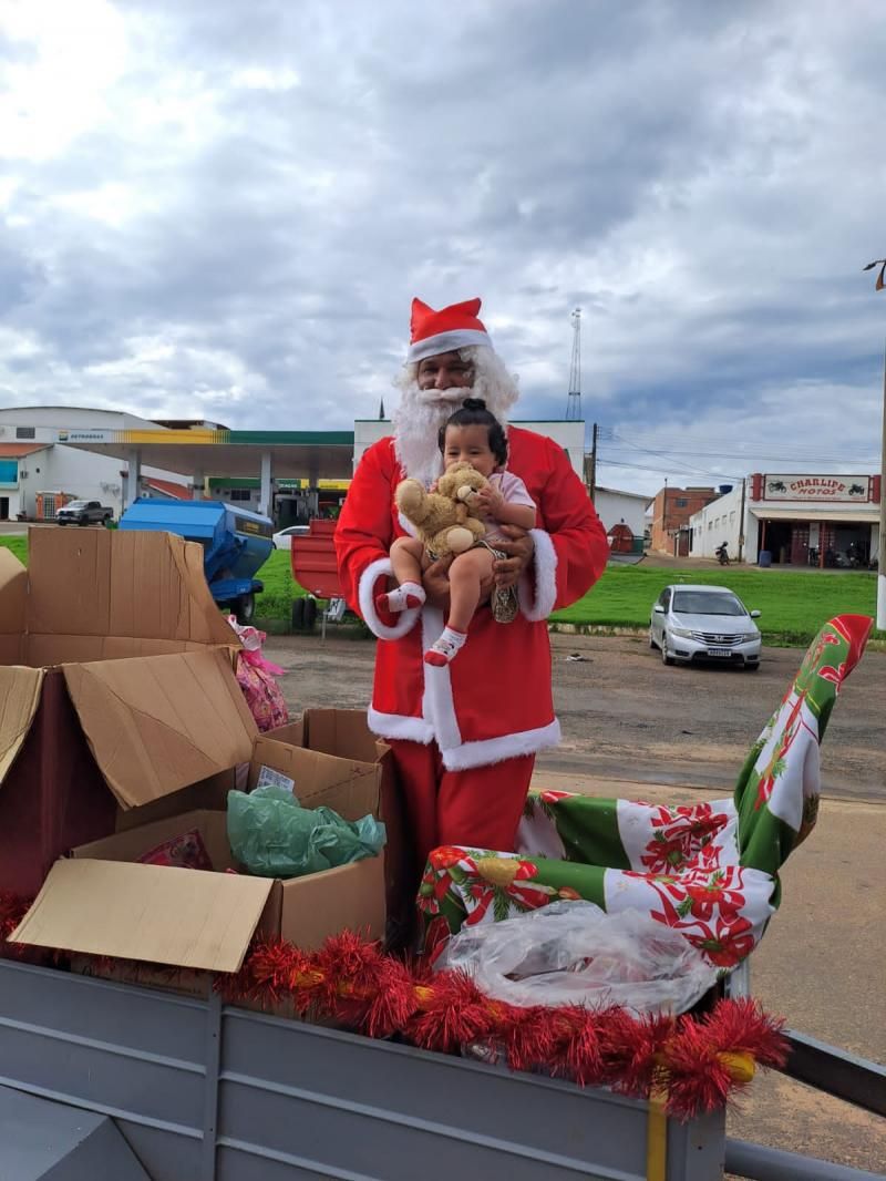 Polícia Militar em Nova Brasilândia realiza pelo 8° ano o Natal Solidário Polícia Militar em Nova Brasilândia realiza pelo 8° ano o Natal Solidário