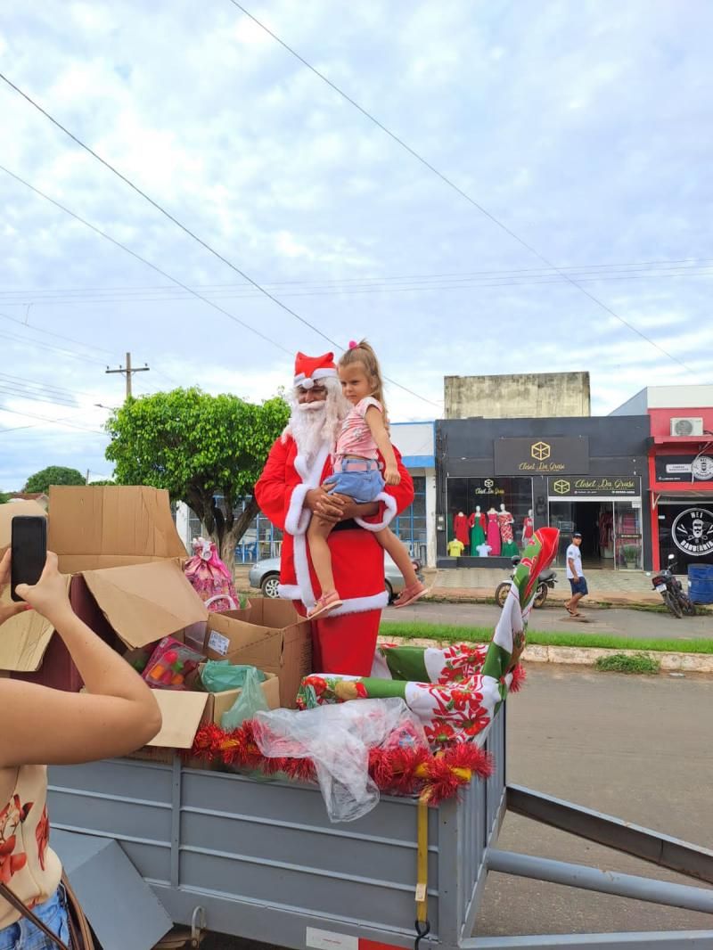 Polícia Militar em Nova Brasilândia realiza pelo 8° ano o Natal Solidário Polícia Militar em Nova Brasilândia realiza pelo 8° ano o Natal Solidário
