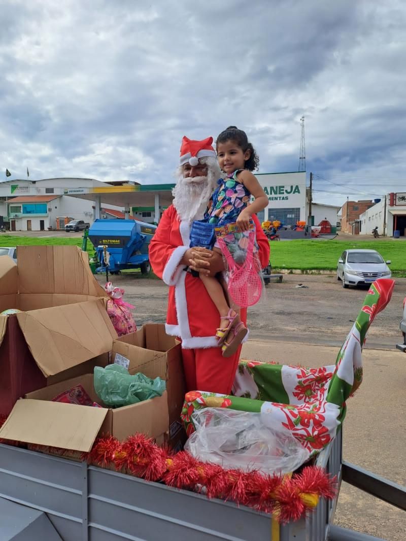 Polícia Militar em Nova Brasilândia realiza pelo 8° ano o Natal Solidário Polícia Militar em Nova Brasilândia realiza pelo 8° ano o Natal Solidário