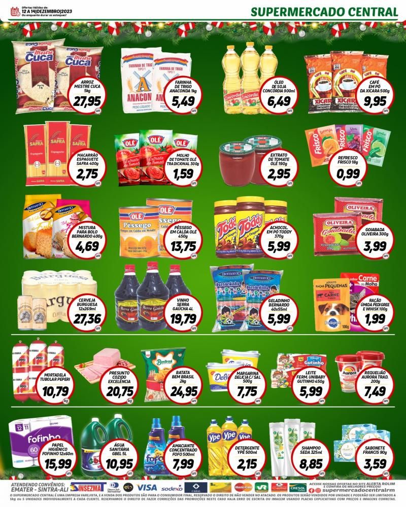 Promoção Supermercado Central, em Rolim de Moura Promoção Supermercado Central, em Rolim de Moura