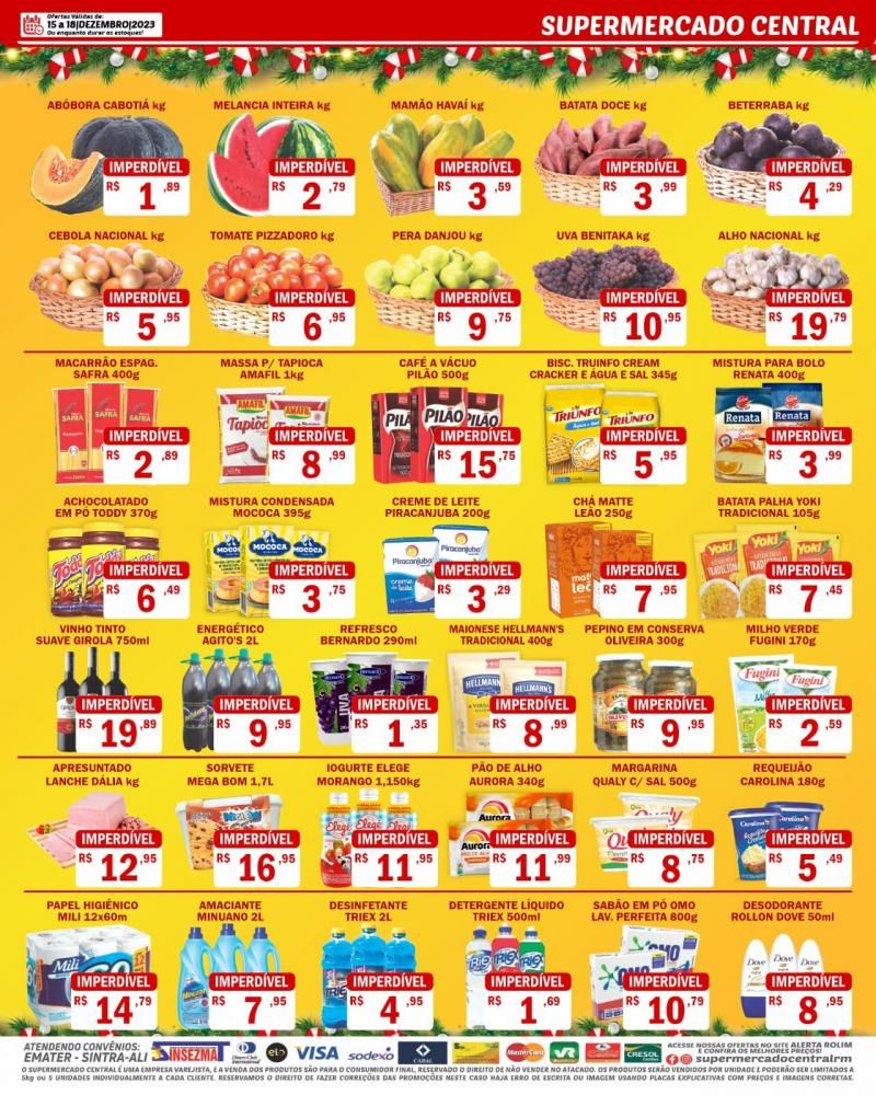 Promoção Supermercado Central, em Rolim de Moura Promoção Supermercado Central, em Rolim de Moura