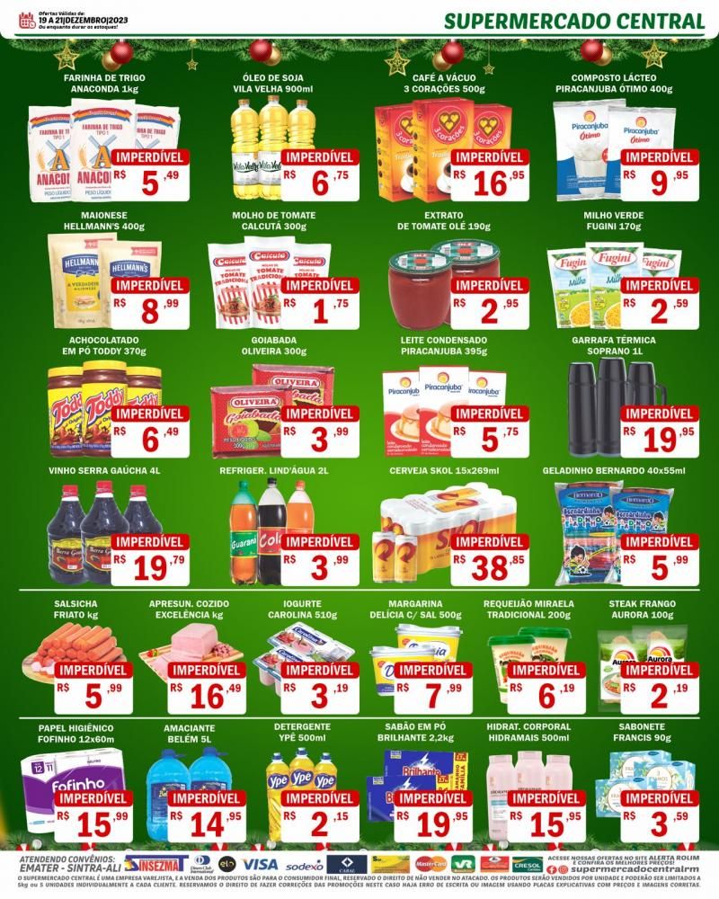 Promoção Supermercado Central, em Rolim de Moura Promoção Supermercado Central, em Rolim de Moura