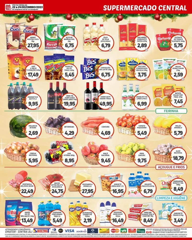 Promoção Supermercado Central, em Rolim de Moura Promoção Supermercado Central, em Rolim de Moura