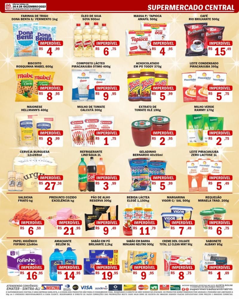 Promoção Supermercado Central, em Rolim de Moura Promoção Supermercado Central, em Rolim de Moura