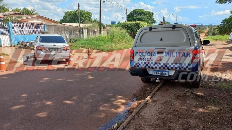 Segundo acidente de trânsito do dia deixou motociclista ferido, em Rolim de Moura Segundo acidente de trânsito do dia deixou motociclista ferido, em Rolim de Moura