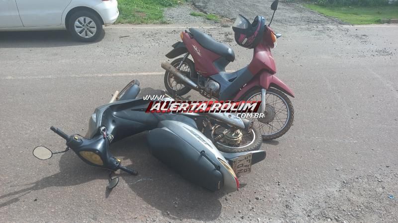 Acidente entre duas motos foi registrado no Centro de Rolim de Moura; um dos condutores foi conduzido à UNISP por suspeita de embriaguez na direção Acidente entre duas motos foi registrado no Centro de Rolim de Moura; um dos condutores foi conduzido à UNISP por suspeita de embriaguez na direção