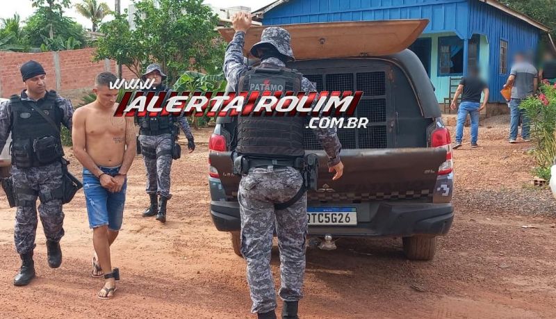 Acusado de tráfico de drogas foi preso durante trabalho em conjunto da PM e PC em Rolim de Moura Acusado de tráfico de drogas foi preso durante trabalho em conjunto da PM e PC em Rolim de Moura