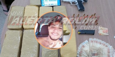 Durante abordagem, PM prendeu homem com quase 09 kg de pasta base em Novo Horizonte, advogado que estava junto foi preso por porte ilegal de arma Durante abordagem, PM prendeu homem com quase 09 kg de pasta base em Novo Horizonte, advogado que estava junto foi preso por porte ilegal de arma