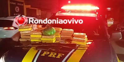 Individuo foi preso com fuzil e 44 tabletes de cocaína na BR-364, em RO Individuo foi preso com fuzil e 44 tabletes de cocaína na BR-364, em RO