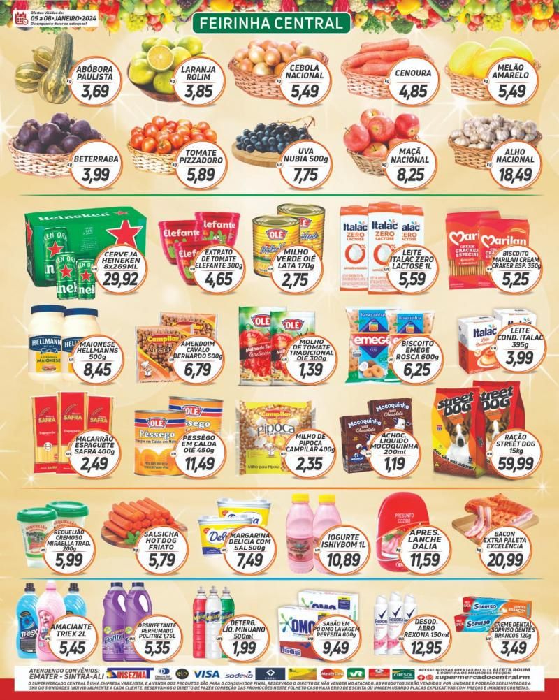 Promoção Supermercado Central, em Rolim de Moura Promoção Supermercado Central, em Rolim de Moura