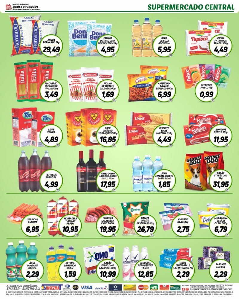 Promoção Supermercado Central, em Rolim de Moura Promoção Supermercado Central, em Rolim de Moura