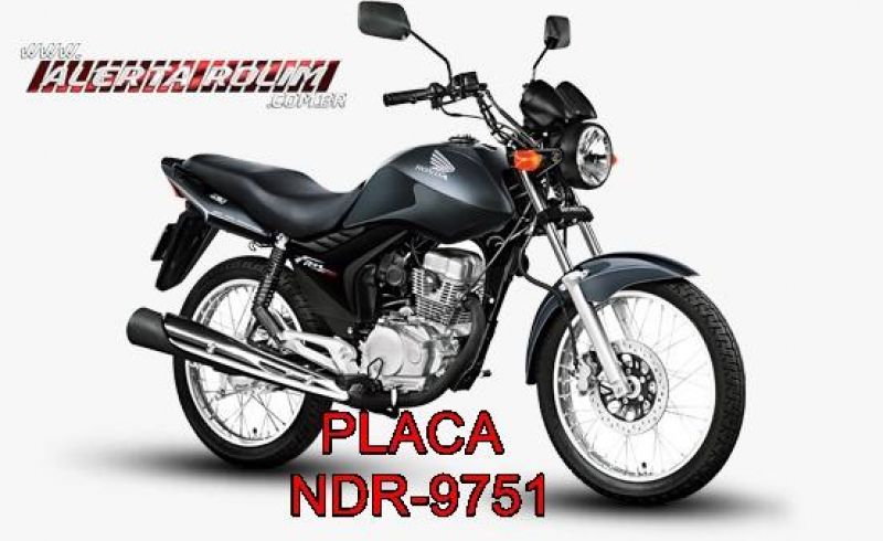 Moto foi furtada no Centro de Rolim de Moura durante a noite de domingo Moto foi furtada no Centro de Rolim de Moura durante a noite de domingo