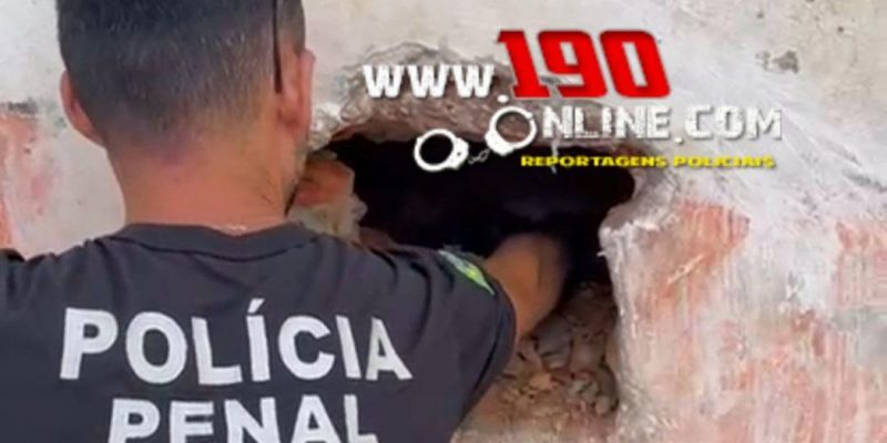Polícia Penal descobriu túnel e evitou fuga do presídio de Alta Floresta do Oeste  Polícia Penal descobriu túnel e evitou fuga do presídio de Alta Floresta do Oeste