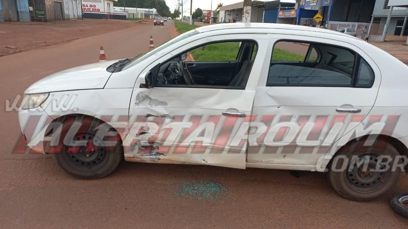 Acidente de trânsito deixou uma pessoa ferida neste sábado, em Rolim de Moura Acidente de trânsito deixou uma pessoa ferida neste sábado, em Rolim de Moura