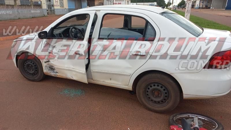 Acidente de trânsito deixou uma pessoa ferida neste sábado, em Rolim de Moura Acidente de trânsito deixou uma pessoa ferida neste sábado, em Rolim de Moura